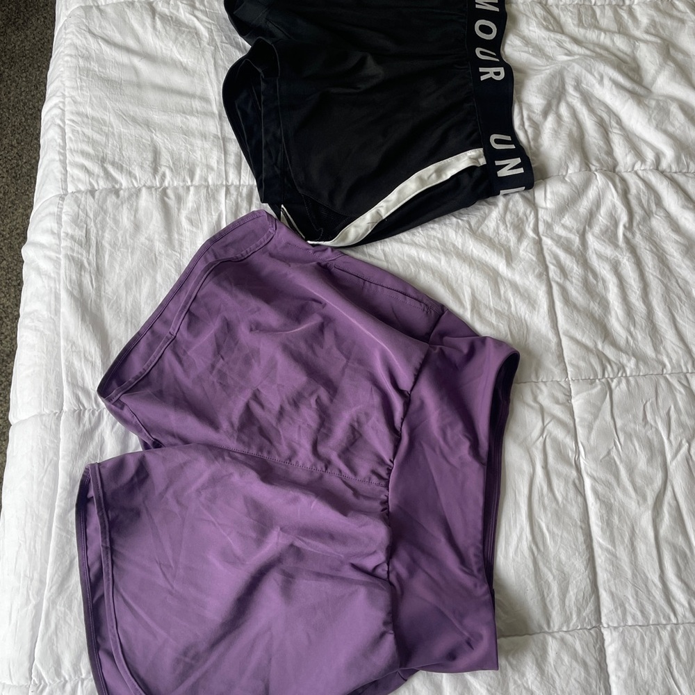 Athletic running shorts